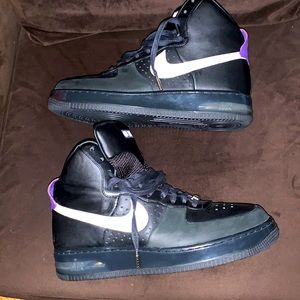 🔥RARE Barkley edition AIR FORCE 1s in Great condition with straps, Sz.11🔥
